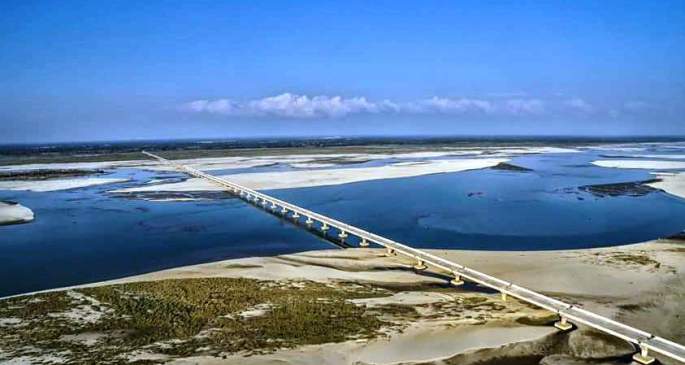 India’s longest river bridge all set to open