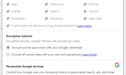 How to back up entire Google Chrome Settings