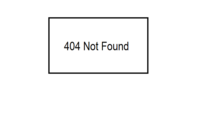 Error 404 Not Found