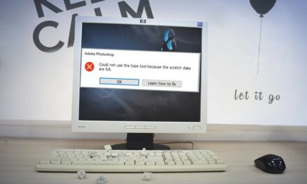 How to fix Photoshop error: “Could not use the type tool  because the scratch disks are full”